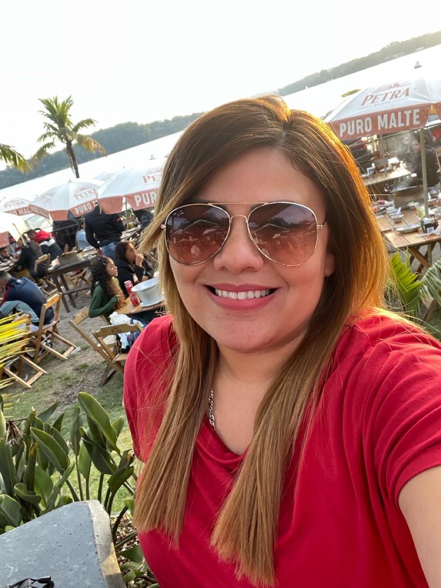 Mamãe sorrindo